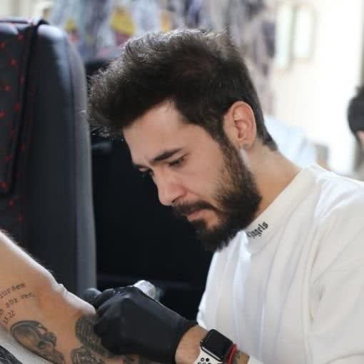 Siyah & Gri dövme çalışması · Prisma Tattoo