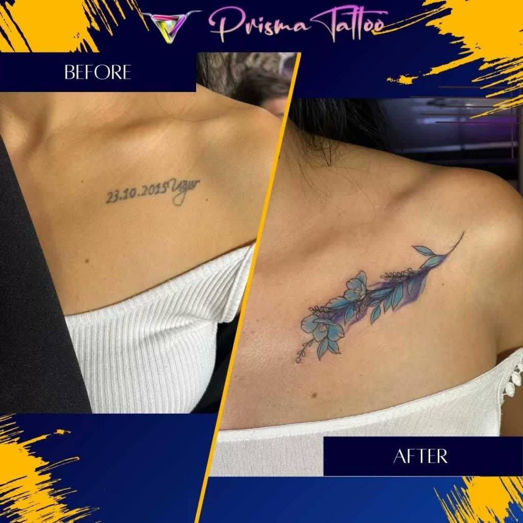 Kapatma dövme çalışması · Prisma Tattoo