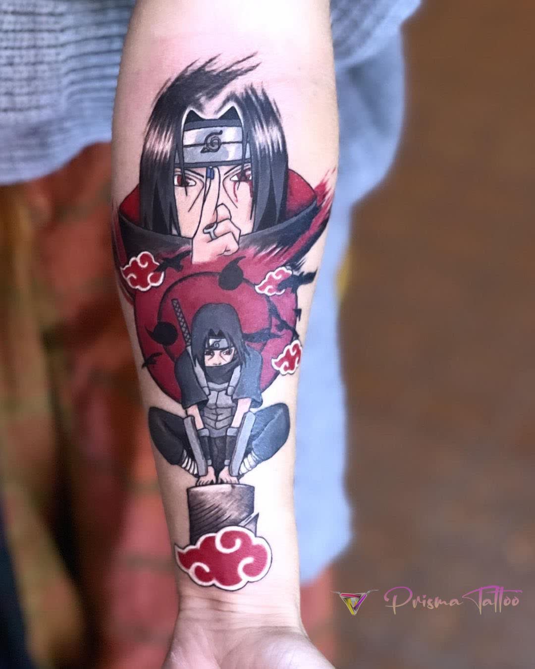 Siyah & Gri dövme çalışması · Prisma Tattoo