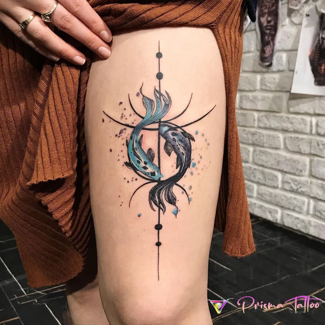 Siyah & Gri dövme çalışması · Prisma Tattoo