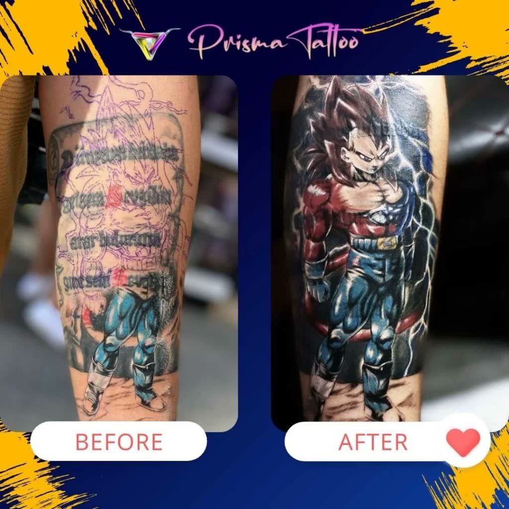 Kapatma dövme çalışması · Prisma Tattoo