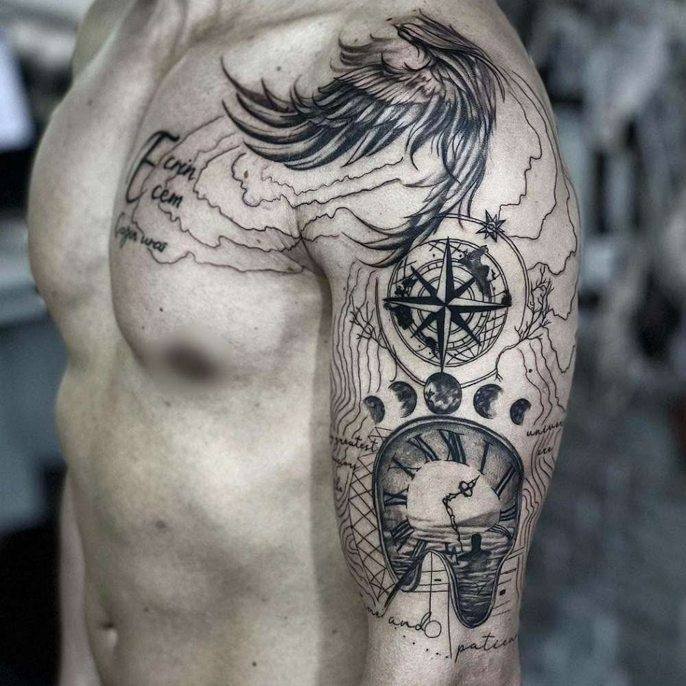 Realizm dövme çalışması · Prisma Tattoo