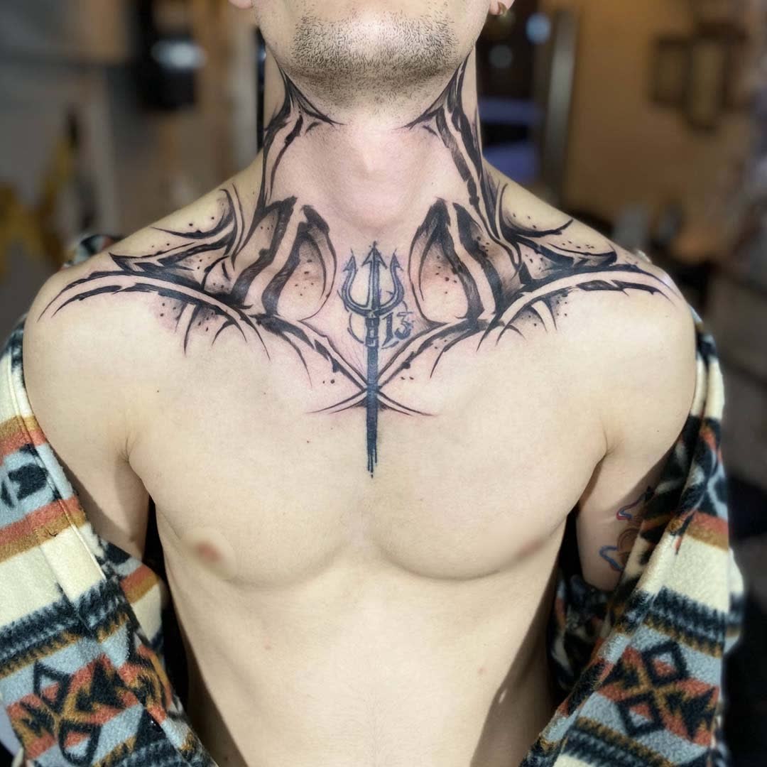 Siyah & Gri dövme çalışması · Prisma Tattoo