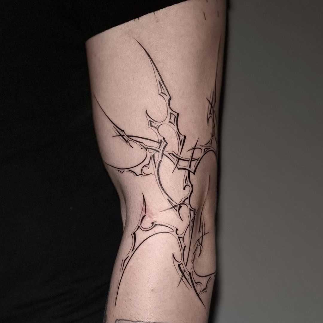 Siyah & Gri dövme çalışması · Prisma Tattoo